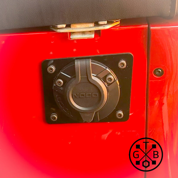 EZGO TXT RXV 48v 72v Charging Port Hole Cover / Charging Port Adapte