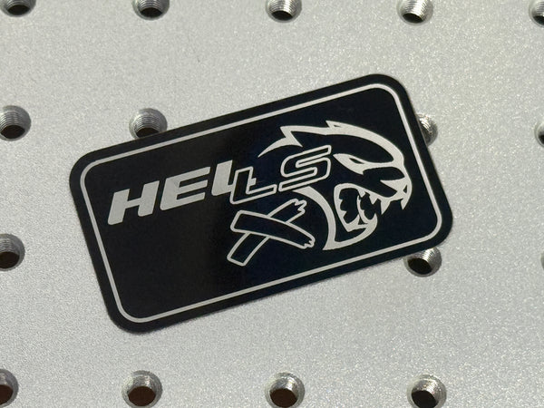 Hellcat Supercharger Badge