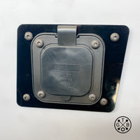 EZGO TXT 36v Charging Port Hole Cover / Charging Plug Adapter - ACRYLIC